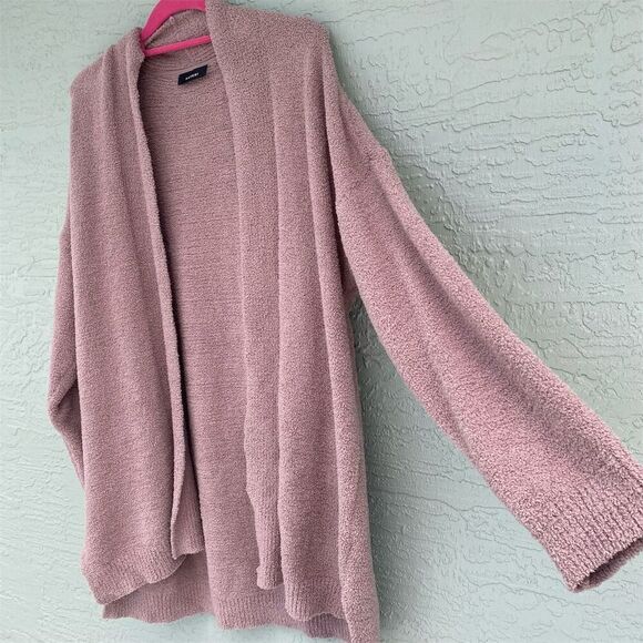 Natori Women's XL Open Front Cardigan Long Sleeve Sweater - Picture 3 of 6